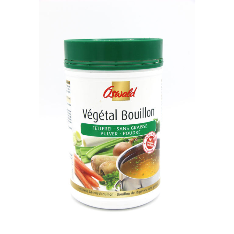 OSWALD BOUILLON VÉGÉTAL GEMÜSEBOUILLON VEGETABLE BOUILLON 800g